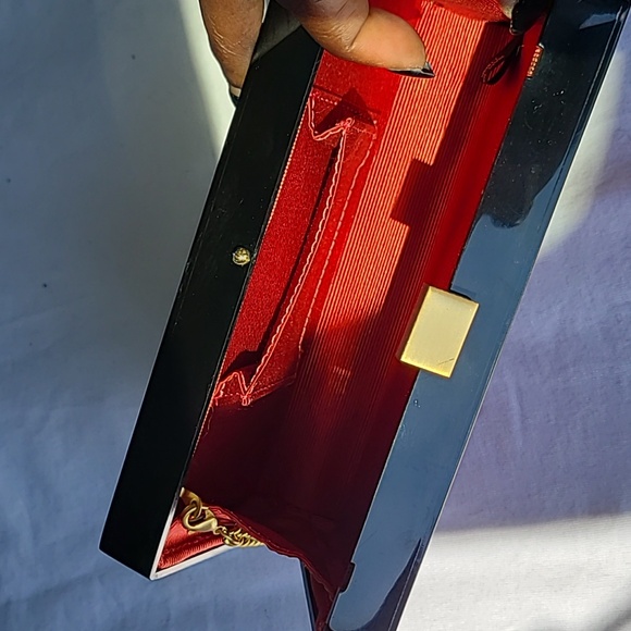 Mini Square Colorful Swirl Purse is so elegant and gorgeous, one of a kind - Picture 6 of 6